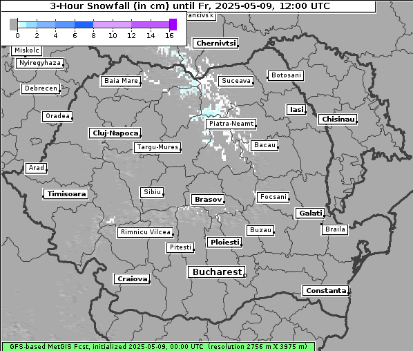 Neuschnee, 9. 5. 2025