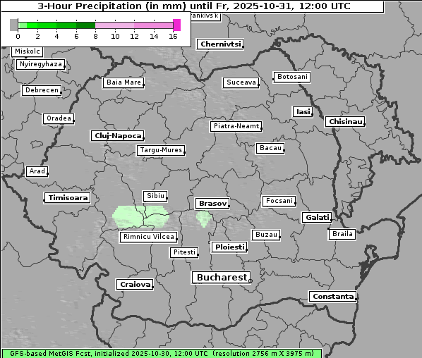 Niederschlag, 31. 10. 2025