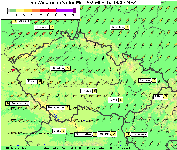 Wind, 15. 9. 2025
