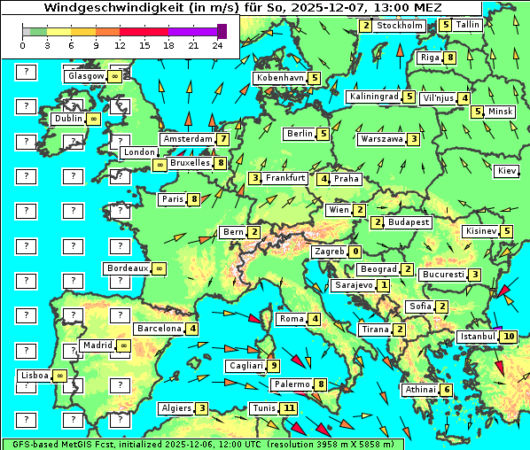 Wind, 7. 12. 2025