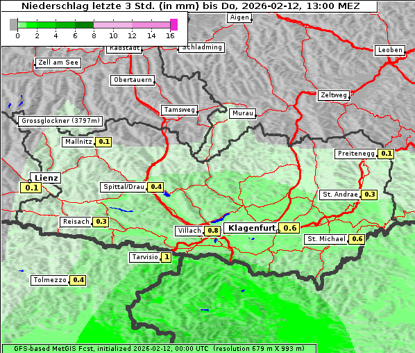 Niederschlag, 12. 2. 2026