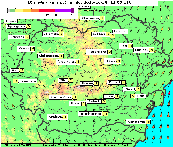 Wind, 26. 10. 2025