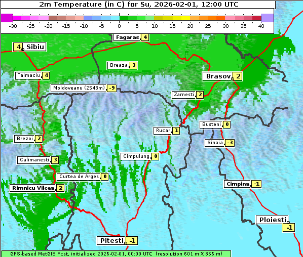 Temperatur, 1. 2. 2026