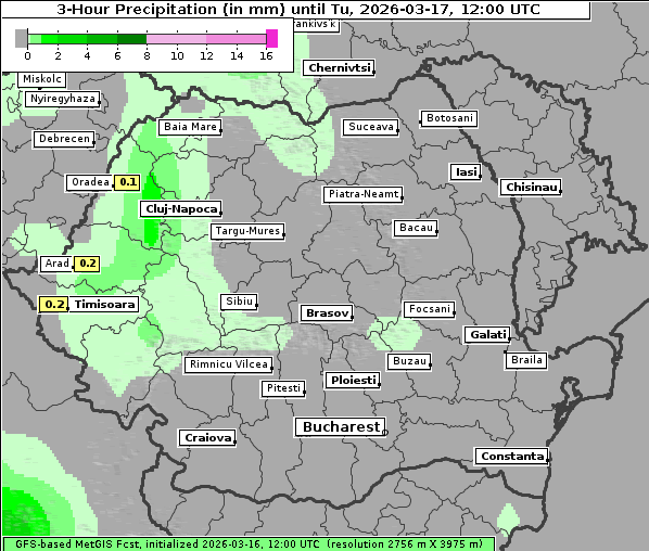 Niederschlag, 17. 3. 2026