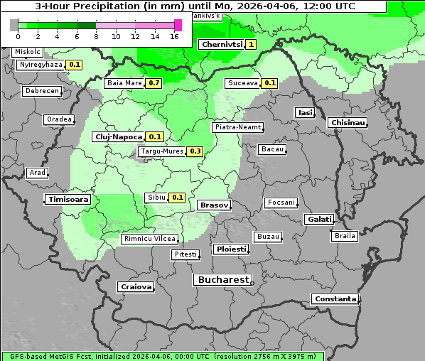 Niederschlag, 6. 4. 2026