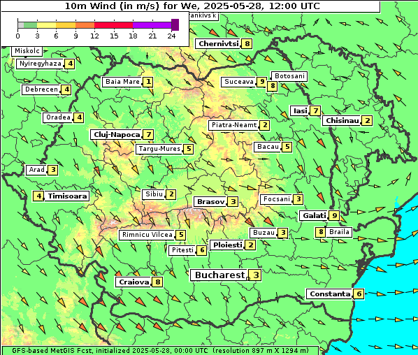Wind, 28. 5. 2025