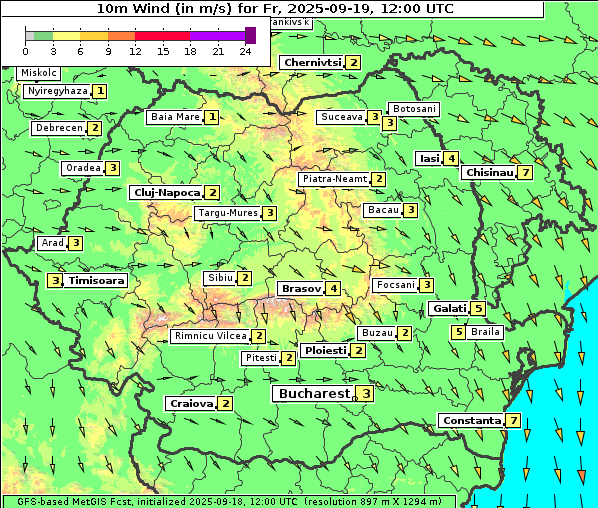 Wind, 19. 9. 2025