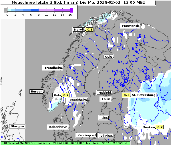 Neuschnee, 2. 2. 2026