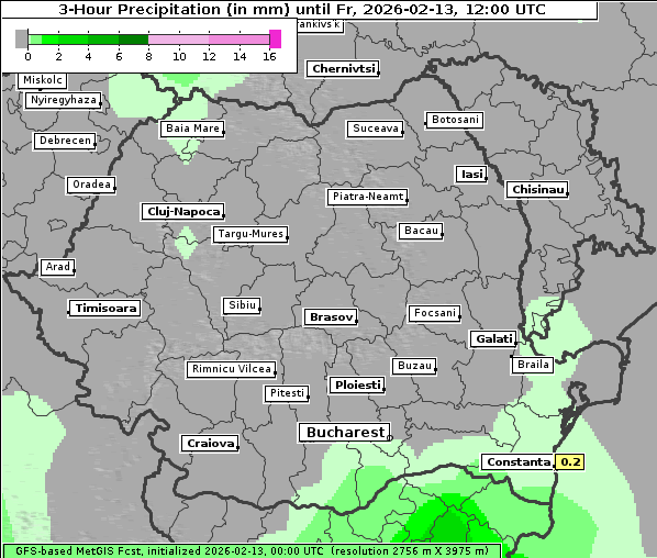 Niederschlag, 13. 2. 2026