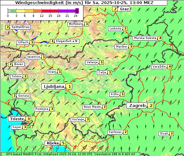 Wind, 25. 10. 2025
