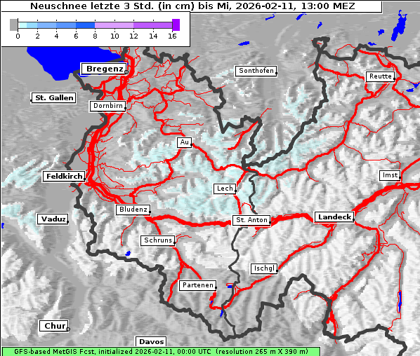 Neuschnee, 11. 2. 2026