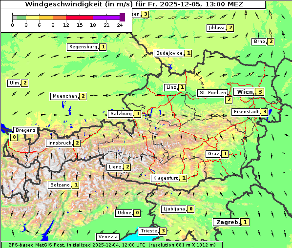 Wind, 5. 12. 2025