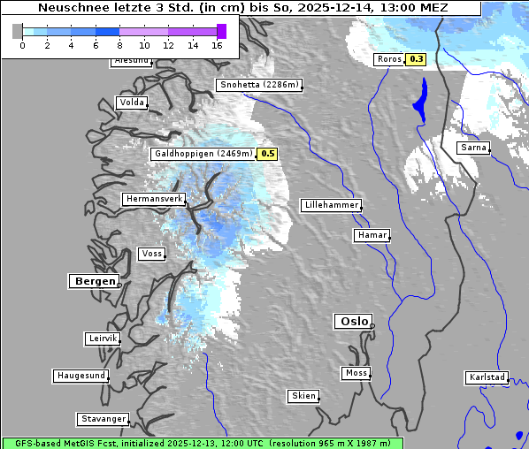 Neuschnee, 14. 12. 2025