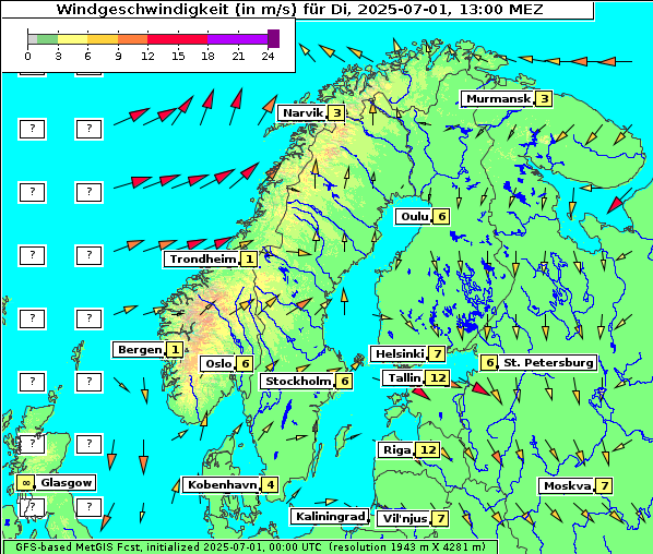 Wind, 1. 7. 2025
