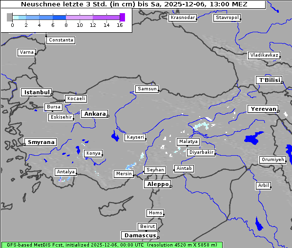 Neuschnee, 6. 12. 2025
