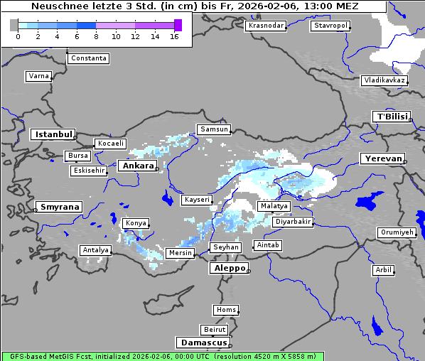 Neuschnee, 6. 2. 2026