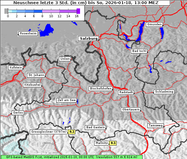 Neuschnee, 18. 1. 2026