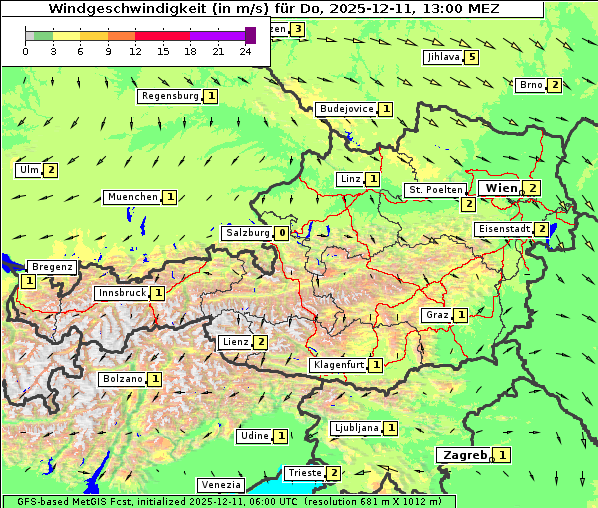 Wind, 11. 12. 2025
