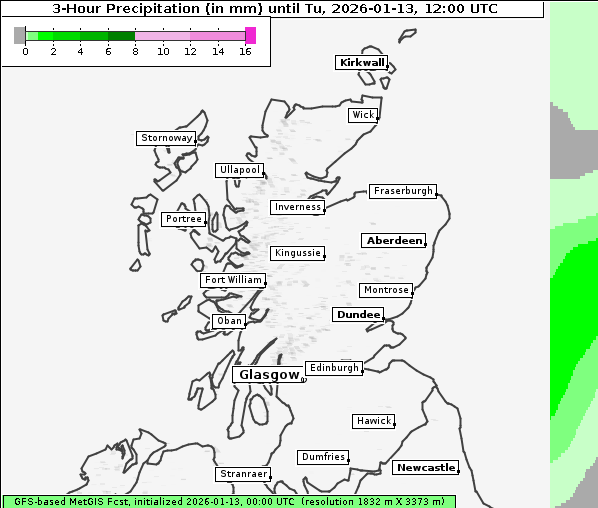 Niederschlag, 13. 1. 2026
