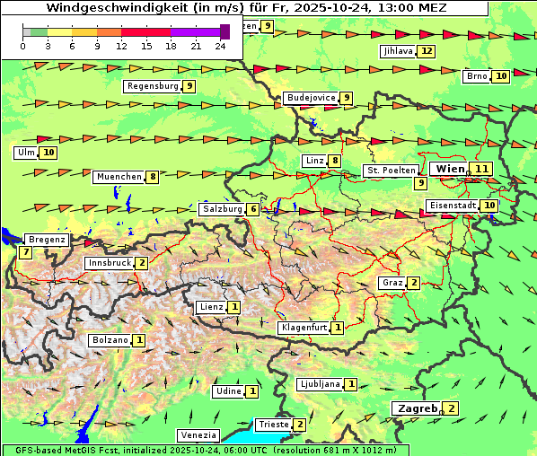 Wind, 24. 10. 2025
