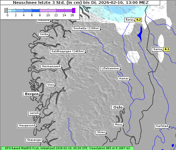 Neuschnee, 10. 2. 2026