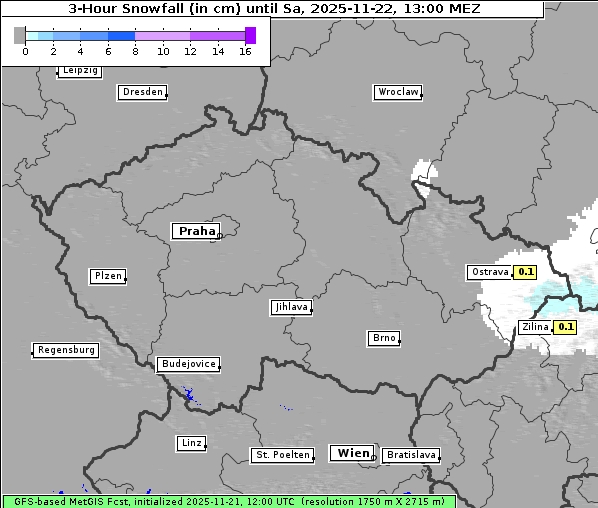Neuschnee, 22. 11. 2025