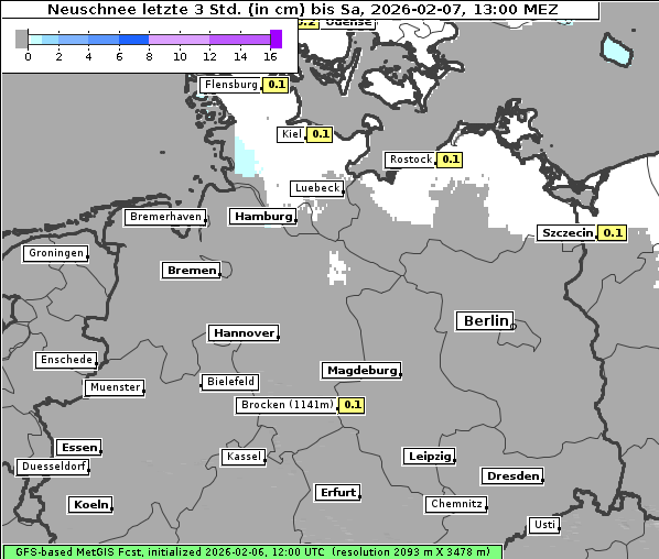 Neuschnee, 7. 2. 2026