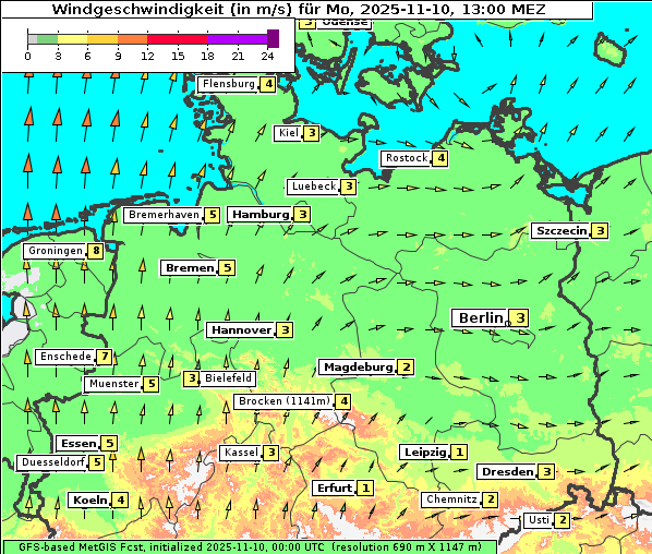Wind, 10. 11. 2025