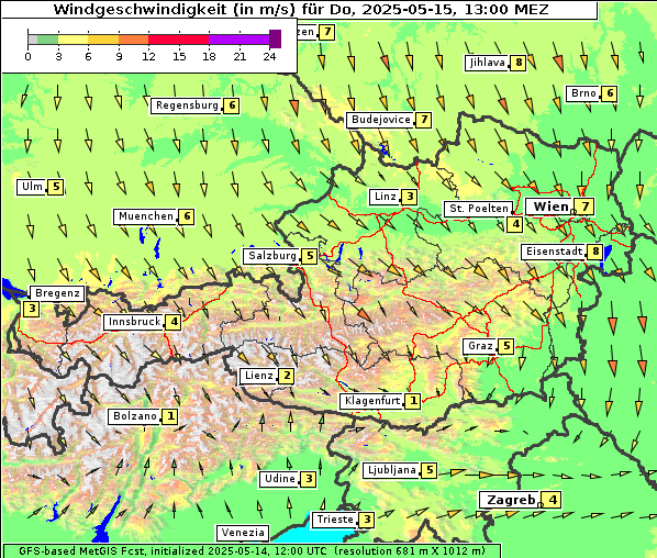 Wind, 15. 5. 2025