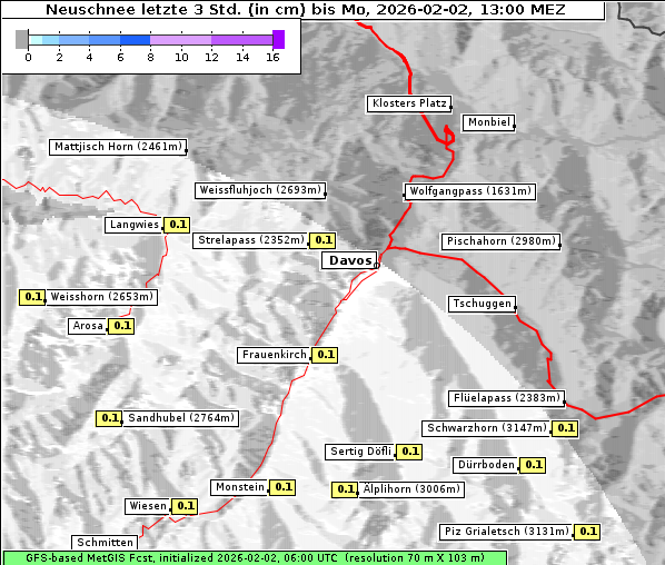 Neuschnee, 2. 2. 2026
