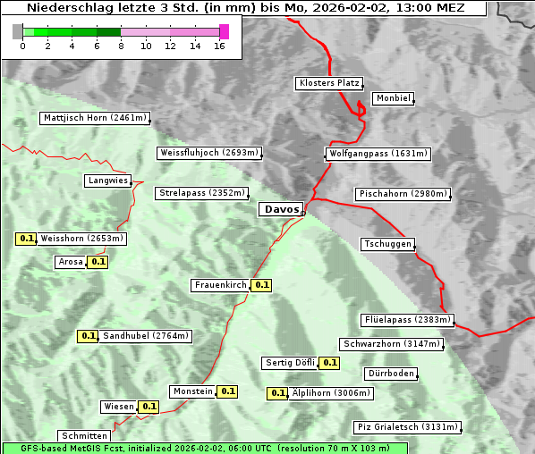 Niederschlag, 2. 2. 2026
