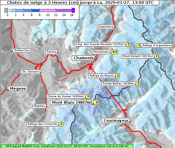 Neuschnee, 27. 1. 2025