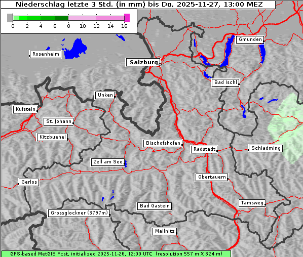 Niederschlag, 27. 11. 2025