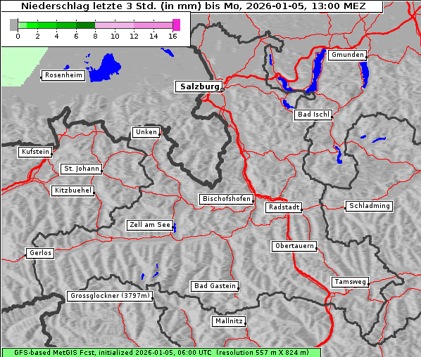 Niederschlag, 5. 1. 2026