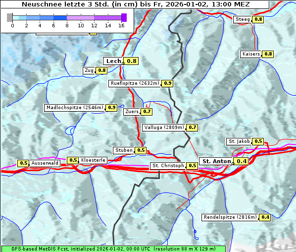 Neuschnee, 2. 1. 2026