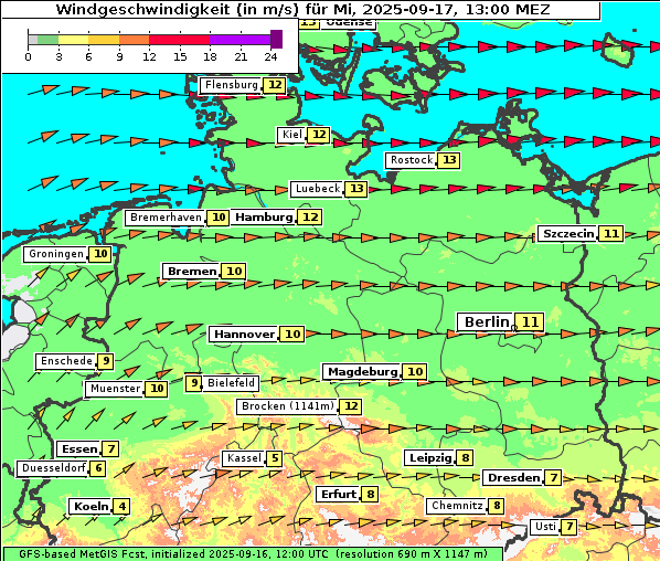 Wind, 17. 9. 2025