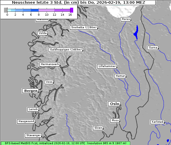 Neuschnee, 19. 2. 2026