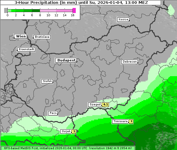 Niederschlag, 4. 1. 2026