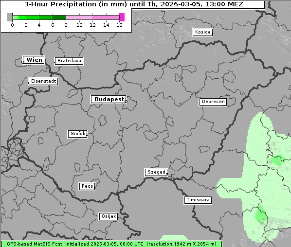 Niederschlag, 5. 3. 2026