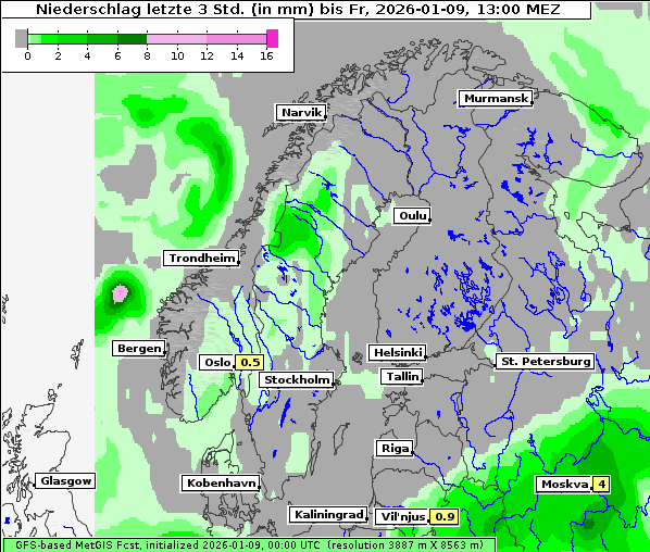 Niederschlag, 9. 1. 2026