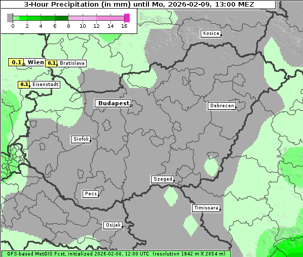 Niederschlag, 9. 2. 2026