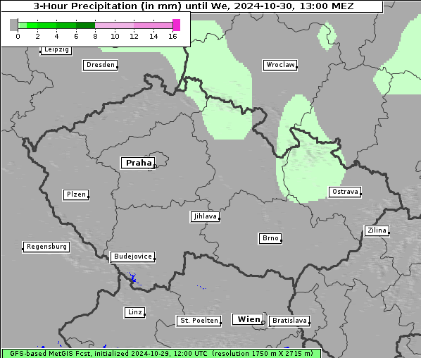 Niederschlag, 30. 10. 2024