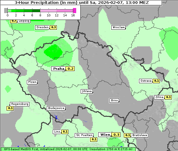 Niederschlag, 7. 2. 2026