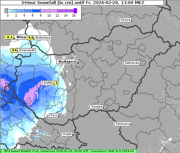 Neuschnee, 20. 2. 2026
