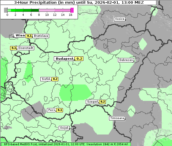 Niederschlag, 1. 2. 2026