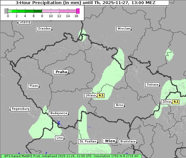Niederschlag, 27. 11. 2025