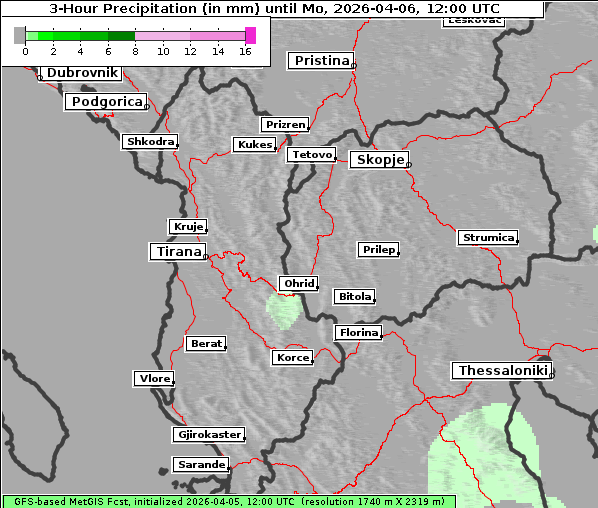 Niederschlag, 6. 4. 2026