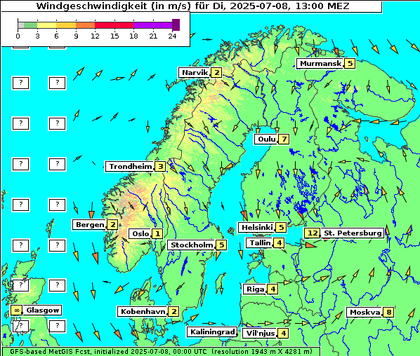 Wind, 8. 7. 2025