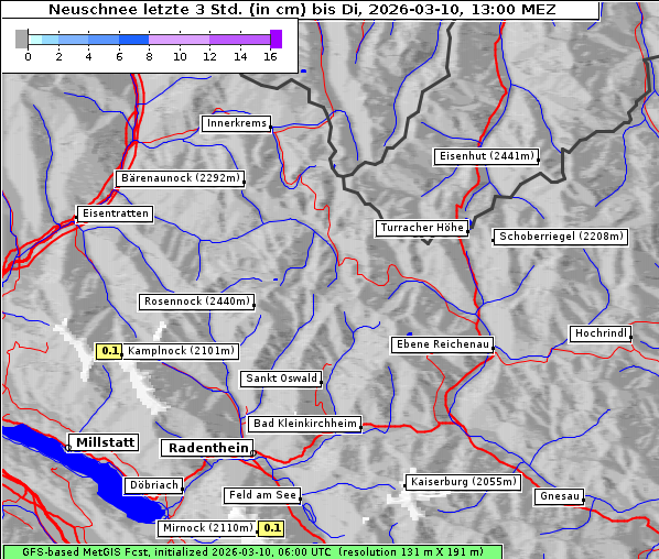 Neuschnee, 10. 3. 2026
