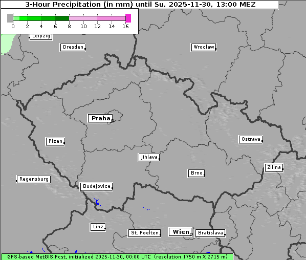 Niederschlag, 30. 11. 2025